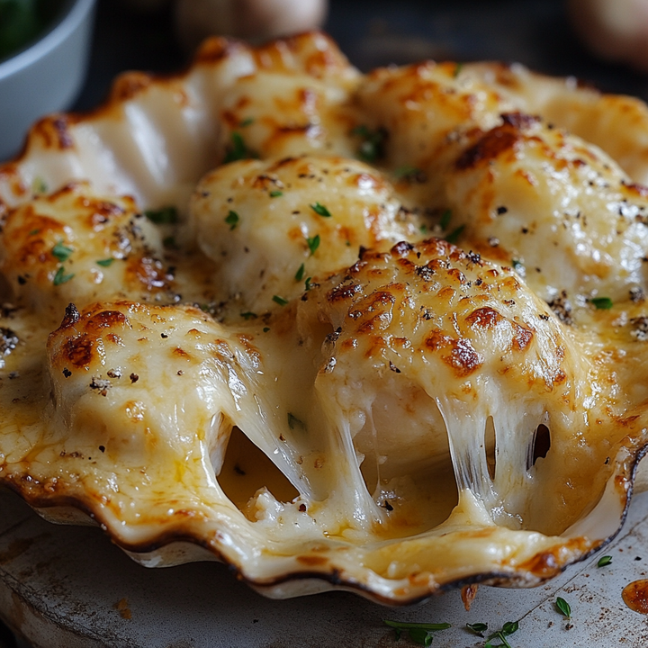 Coquille St Jacques in Shell