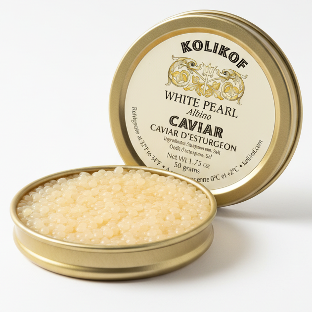 White Albino Caviar
