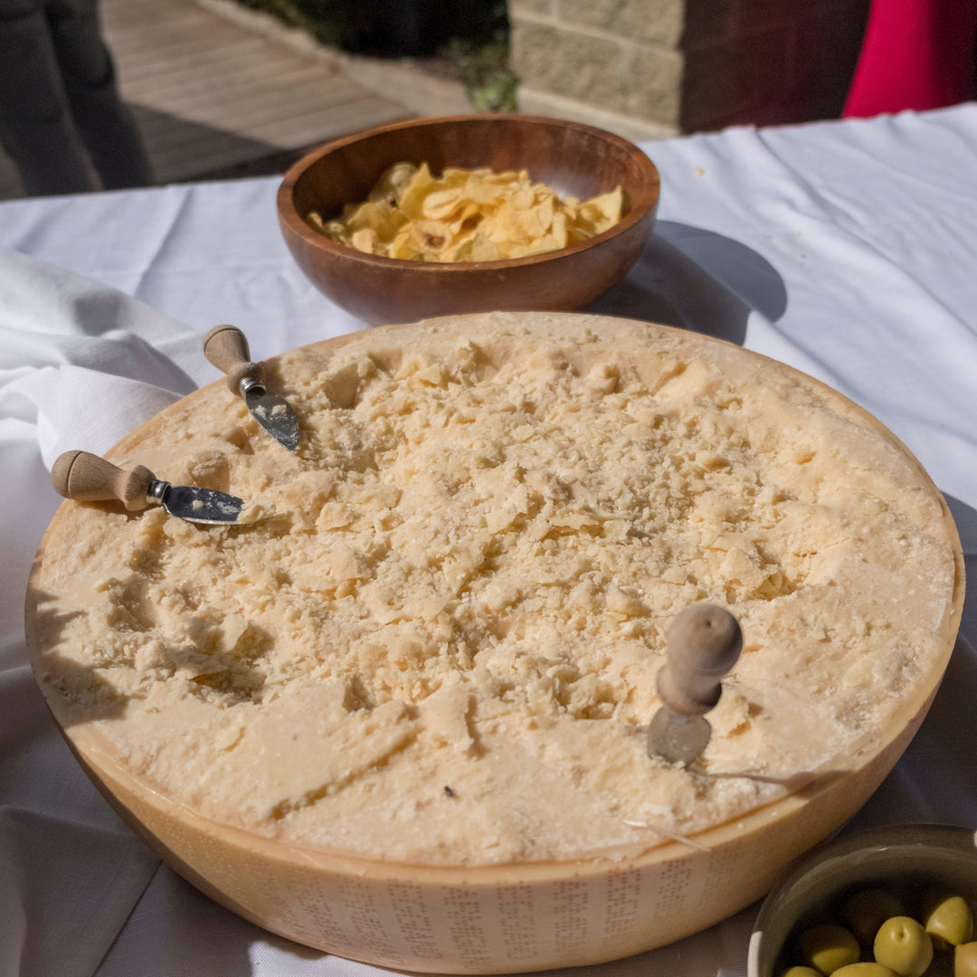 Half Wheel Parmigiano-Reggiano Aged 16-20 Months - 36 to 40lbs