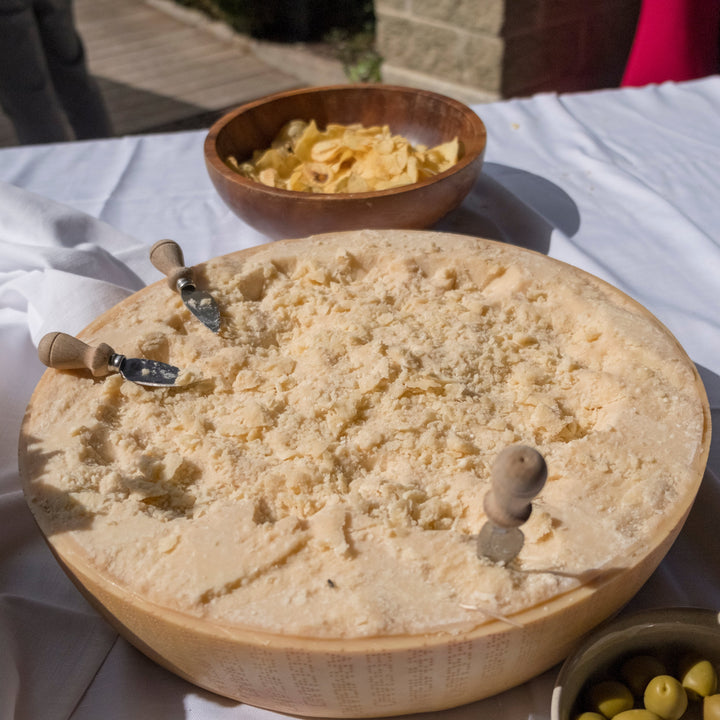 Half Wheel Parmigiano-Reggiano Aged 16-20 Months - 36 to 40lbs